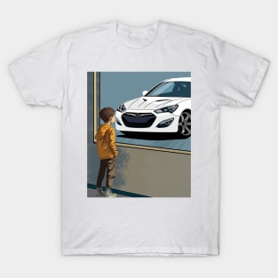 Hyundai Genesis Coupe Kids Dreams T-Shirt